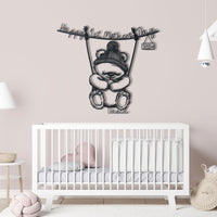 Thumbnail for Family Custom Metal Wall Art Cute Cub Happy First Mother's Day