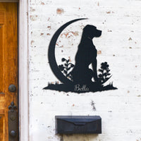 Boxer 1 Metal Wall Art, Personalized Home Decor Gift, Ideal Gift for Dog Lovers