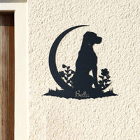 Boxer 1 Metal Wall Art, Personalized Home Decor Gift, Ideal Gift for Dog Lovers