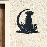 Jack Russell Terrier Metal Wall Art, Personalized Home Decor Gift, Ideal Gift for Dog Lovers