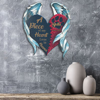 Thumbnail for Dog Lovers Metal Sign A Piece Of My Heart Lives In Heaven Personalized