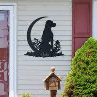 Boxer 1 Metal Wall Art, Personalized Home Decor Gift, Ideal Gift for Dog Lovers