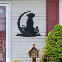 Jack Russell Terrier Metal Wall Art, Personalized Home Decor Gift, Ideal Gift for Dog Lovers