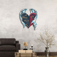 Thumbnail for Dog Lovers Metal Sign A Piece Of My Heart Lives In Heaven Personalized