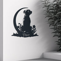 Jack Russell Terrier Metal Wall Art, Personalized Home Decor Gift, Ideal Gift for Dog Lovers