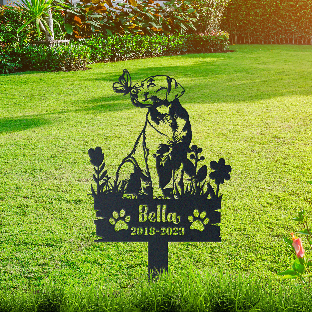 Personalized Garden Stake Gift for Labrador Retriever Memorial Pet Sympathy Signs Dog Loss Gift 3