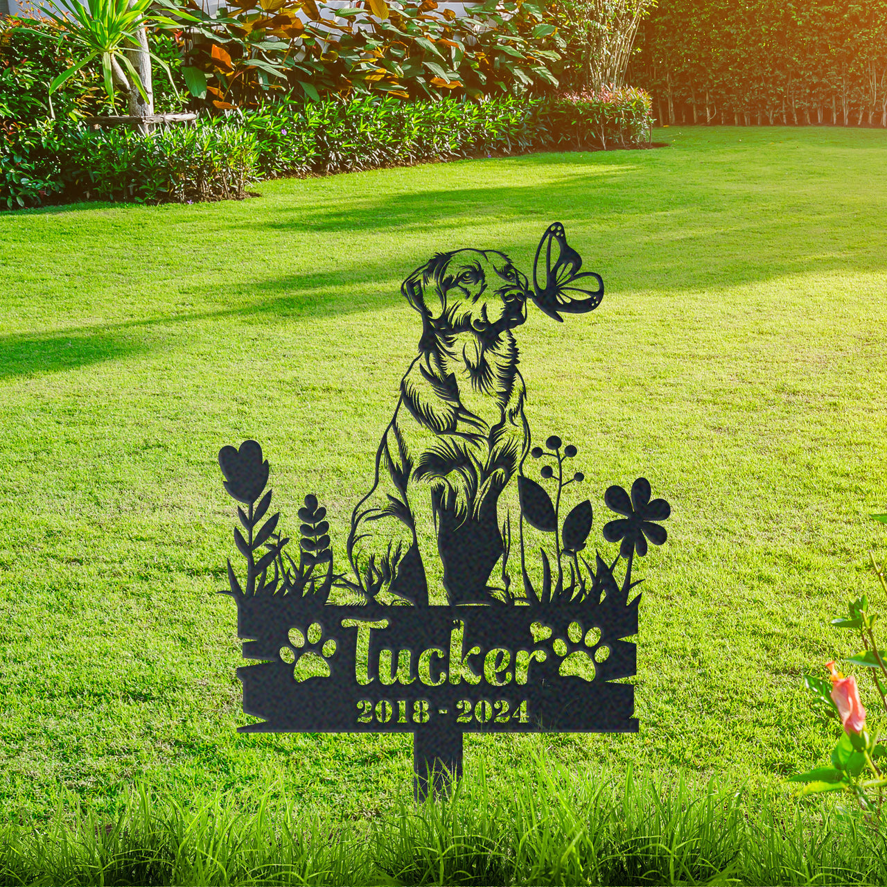 Personalized Garden Stake Gift for Anatolian Shepherd Memorial Pet Sympathy Signs Dog Loss Gift