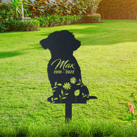 Thumbnail for Personalized Cute Shih Tzu Garden Stake Pet Memorial Signs Pet Loss Gift