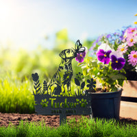 Personalized Garden Stake Gift for Catahoula Memorial Pet Sympathy Signs Dog Loss Gift