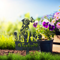 Personalized Garden Stake Gift for Bullmastiff Memorial Pet Sympathy Signs Dog Loss Gift