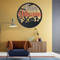 Thumbnail for Funny Color Metal Sign Happy Halloween Idea For Halloween Decoration