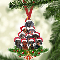Thumbnail for Dog Lovers Ornament Dachshund Christmas Tree