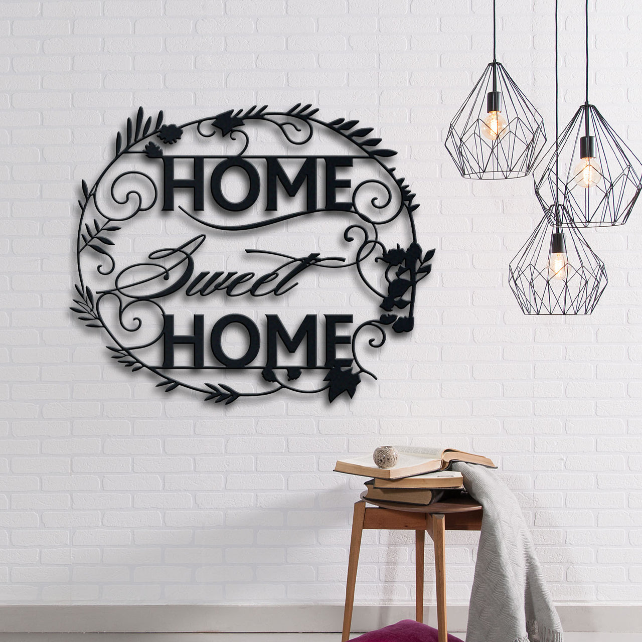 Family Metal Sign Home Sweet Home Metal Decoration